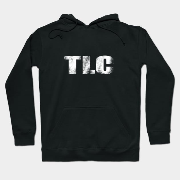 TLC 90s Vintage Style Hoodie by The Tee Tree